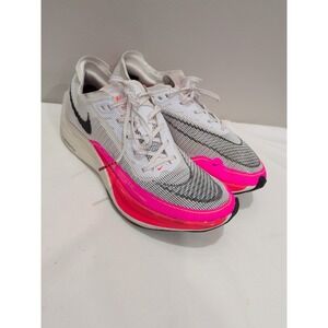 Nike ZoomX Vaporfly Next% 2 Women' Size 8.5 Running Shoes DJ5458-100 White Pink